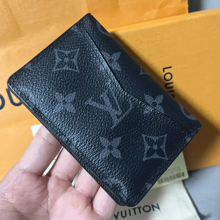 [BUNJANG] Louis Vuitton Eclipse Organizer Card Holder / [새상품급,풀구성] 루이비통 이클립스 오거나이저 카드지갑