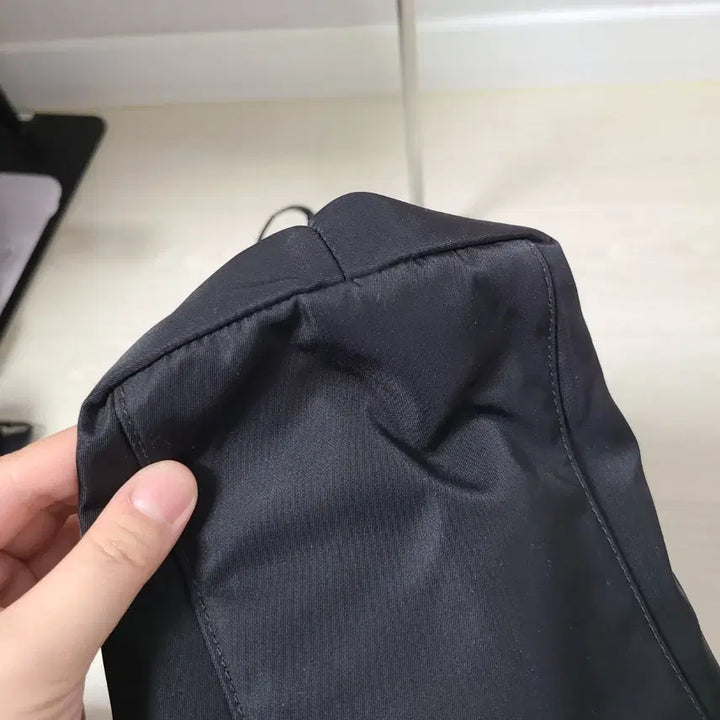 [BUNJANG] Prada Black Fabric Tote Shopper Bag / 프라다 블랙 패브릭 토트백 쇼퍼백