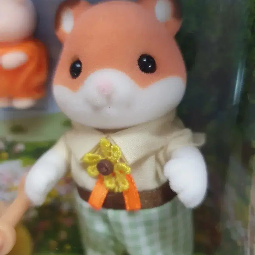 [BUNJANG] Sylvanian Families Hamster Family Triplets Bundle Set / 실바니안 햄스터가족 햄스터 세쌍둥이 일괄