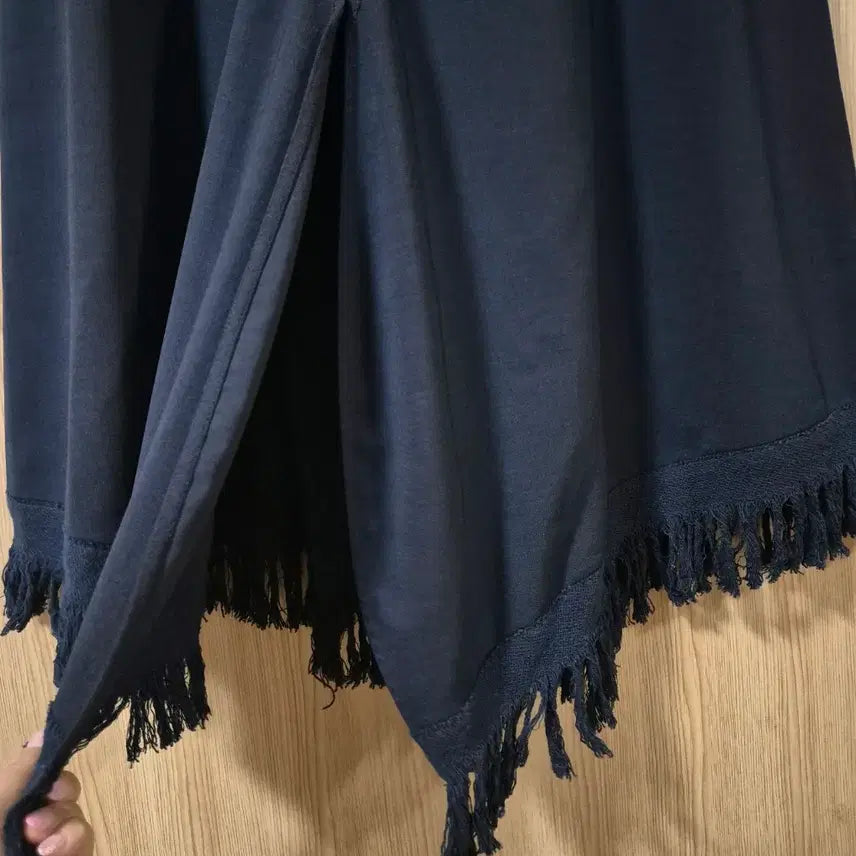 [BUNJANG] System Navy Long Dress with Tassel Detail / 시스템 롱원피스 ~66