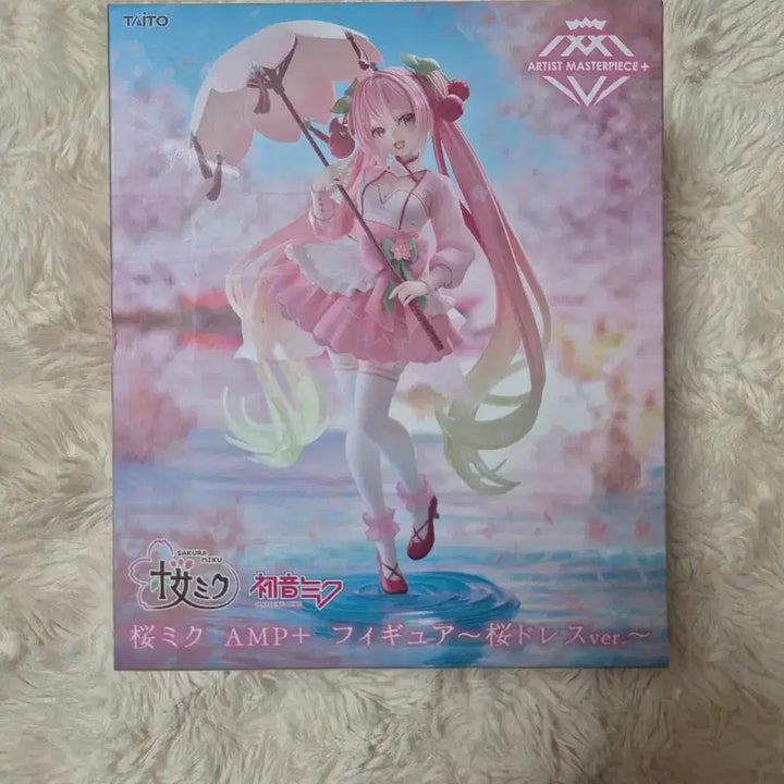 [BUNJANG] Taito AMP Sakura Miku Figure (Sealed) / 미개봉) 타이토 amp 사쿠라 미쿠 피규어