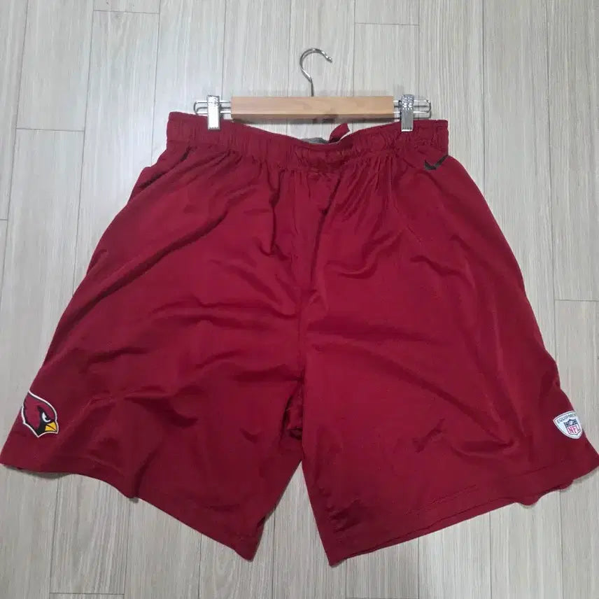 [BUNJANG] Nike NFL Cardinals Burgundy Shorts / 나이키 NFL 카디널스 반바지 버건디