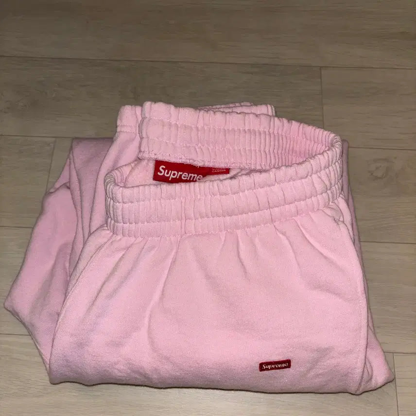 [BUNJANG] Supreme Jogger Pants Medium Pink / 슈프림 조거팬츠 핑크 m