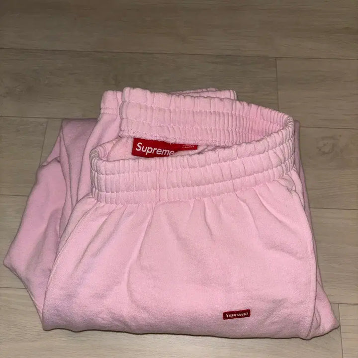 [BUNJANG] Supreme Jogger Pants Medium Pink / 슈프림 조거팬츠 핑크 m