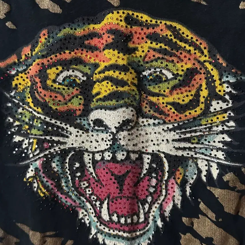 [BUNJANG] Ed Hardy Cubic T-Shirt / 에드하디 큐빅 티셔츠