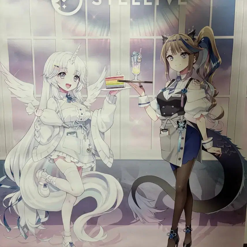 [BUNJANG] Ayatsuno Yunia, Airi Kanna Official Collaboration Cafe Scroll Poster / [급처/정가보다아래]아야츠노 유니 아이리 칸나 공식 콜라보 카페 족자봉