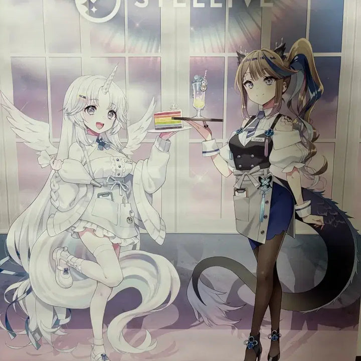 [BUNJANG] Ayatsuno Yunia, Airi Kanna Official Collaboration Cafe Scroll Poster / [급처/정가보다아래]아야츠노 유니 아이리 칸나 공식 콜라보 카페 족자봉