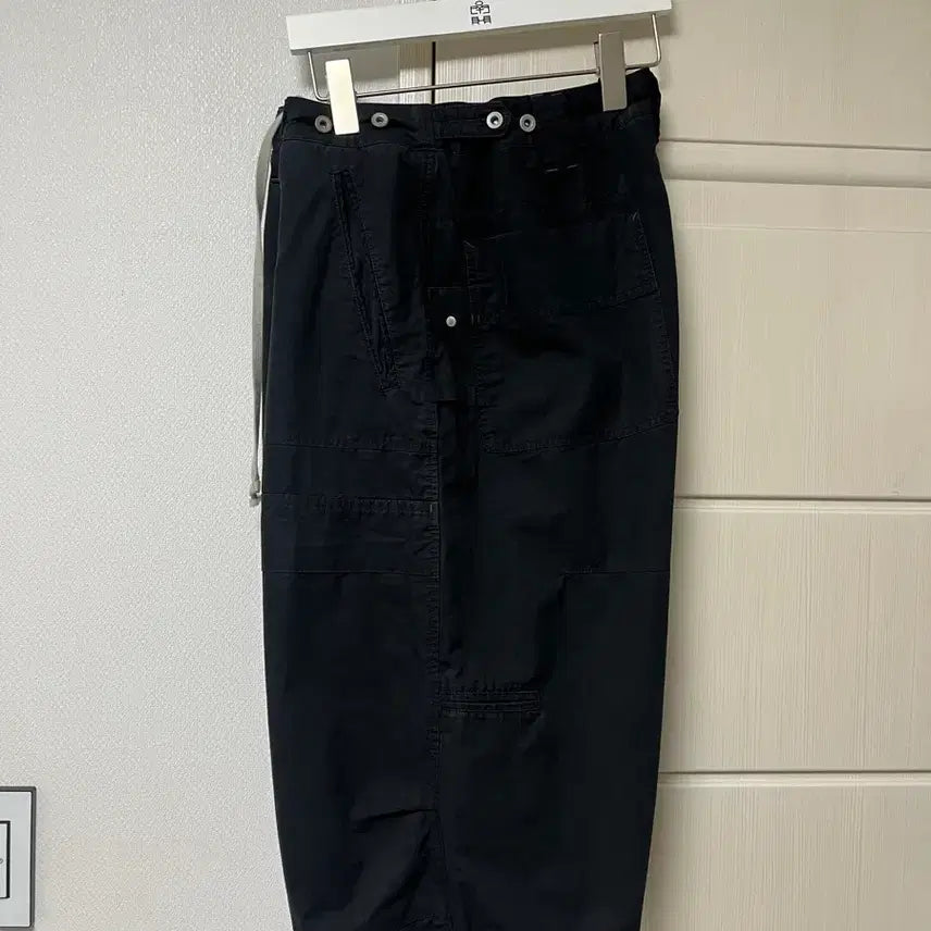 [SOLD OUT] [3]폴리테루 리빌드 6컷 워크팬츠 블랙