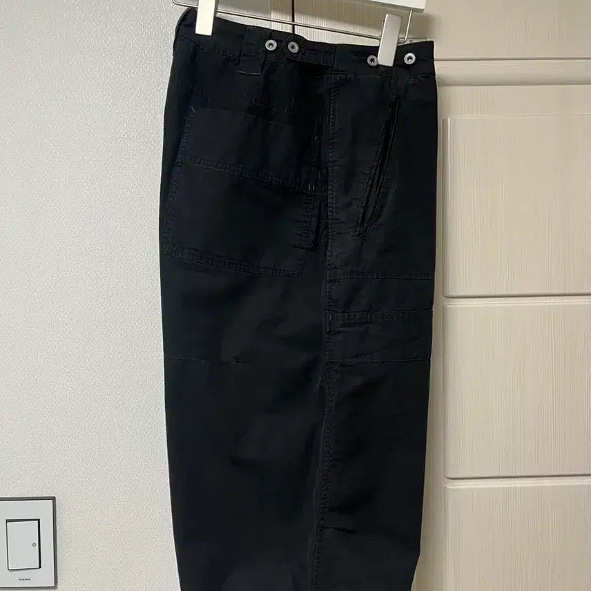 [SOLD OUT] [3]폴리테루 리빌드 6컷 워크팬츠 블랙