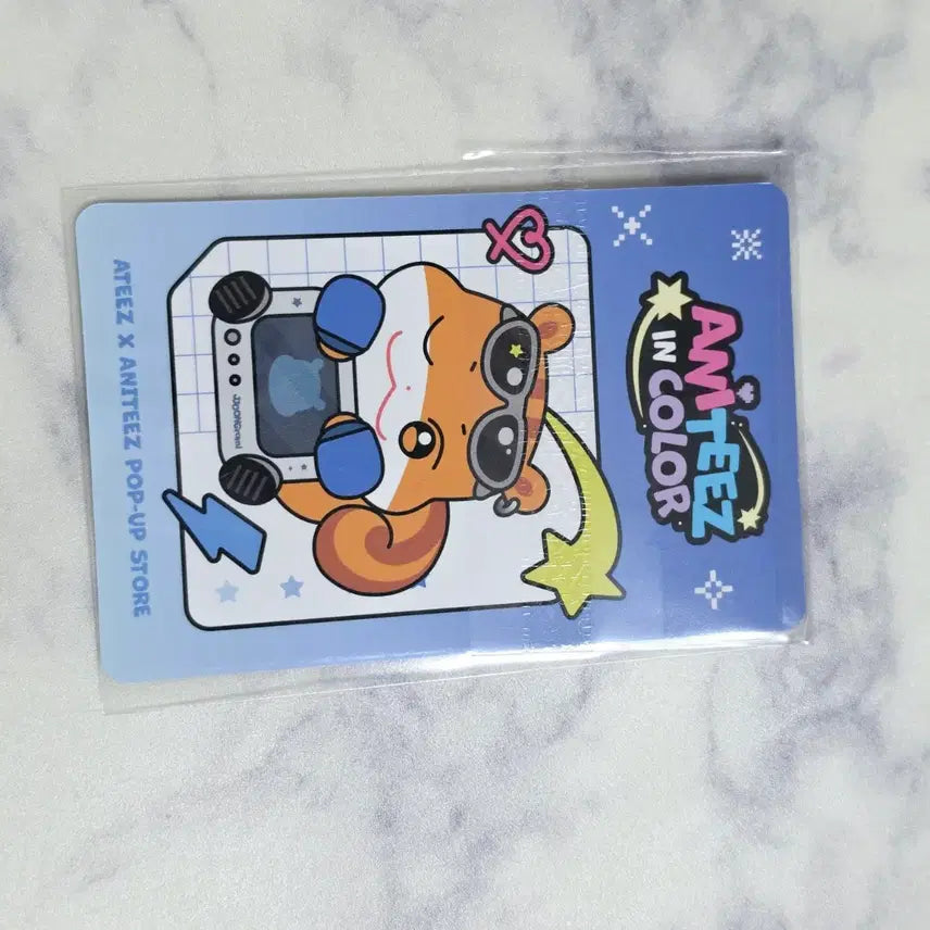 [BUNJANG] ATEEZ Hongjoong Aniteez Jjungrami Photocard / 에이티즈 홍중 애니티즈 쭝라미 5만원 포카