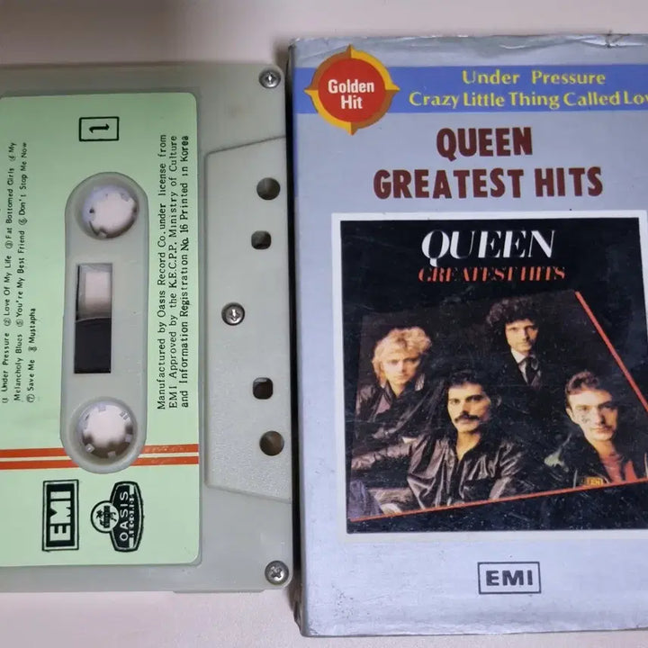 [BUNJANG] Queen Greatest Hits Cassette Tape (Unsealed) / 퀸 Greatest Hits (개봉 카세트테이프)