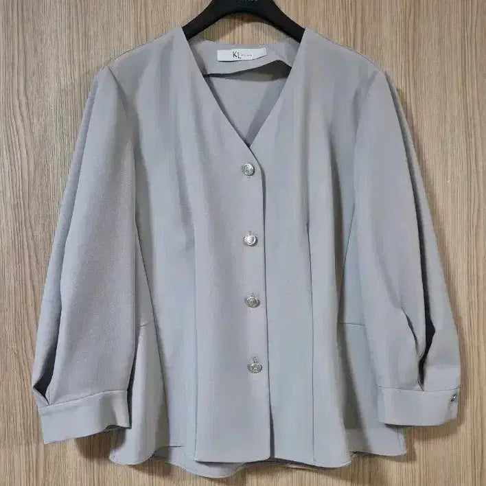 [BUNJANG] KL Byrin Jacket Style Blouse Size 66 / KL바이린 자켓식블라우스66