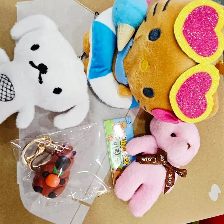 [BUNJANG] Various Cute Plush Keychains / 인형 키링 모음