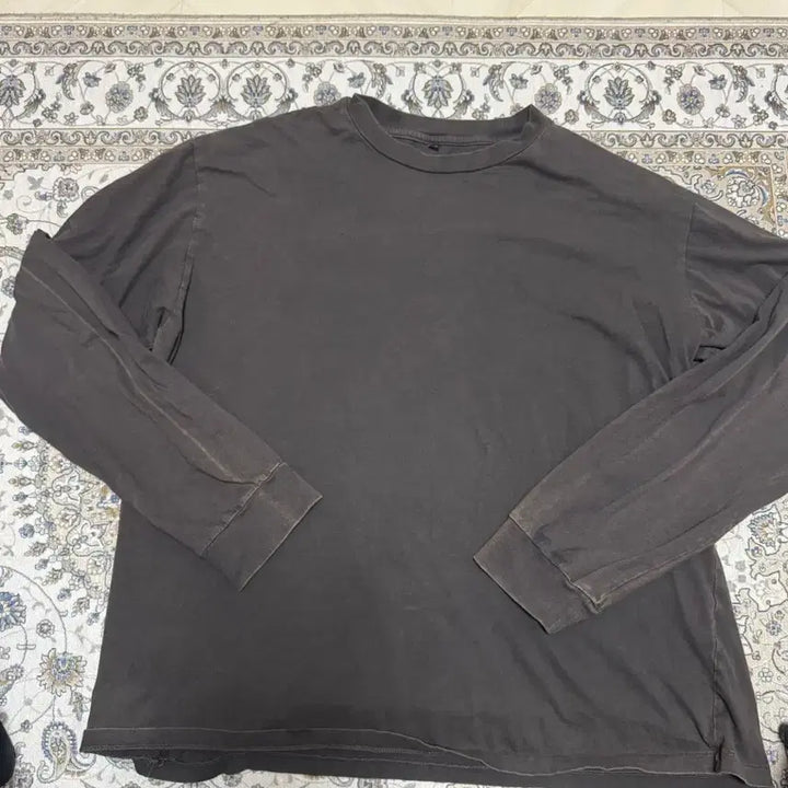 [BUNJANG] Politeu Long Sleeve Bleached Brown Size 2 / [2] 폴리테루 롱슬리브 블리치드 브라운