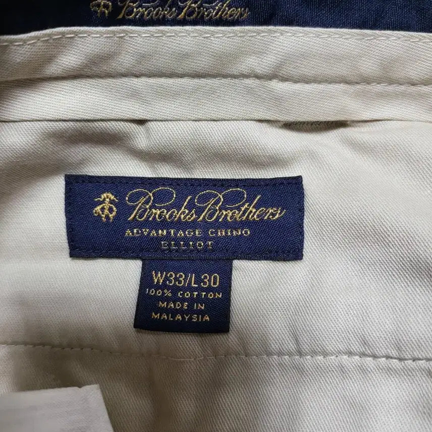 [BUNJANG] Brooks Brothers Elliot Two-Tuck Chino Pants - Size 33 / 브룩스브라더스 치노팬츠  엘리엇 투턱 치노 면바지 33