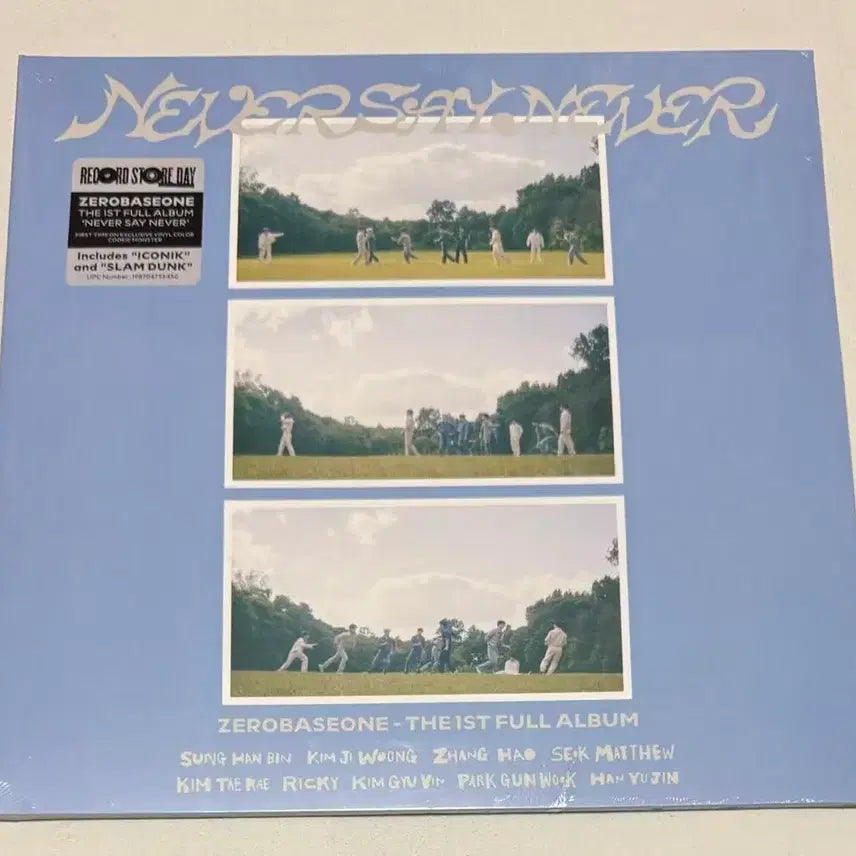 [BUNJANG] ZEROBASEONE Limited Edition LP NEVER SAY NEVER / 제로베이스원 한정판LP NEVER SAY NEVER 특가