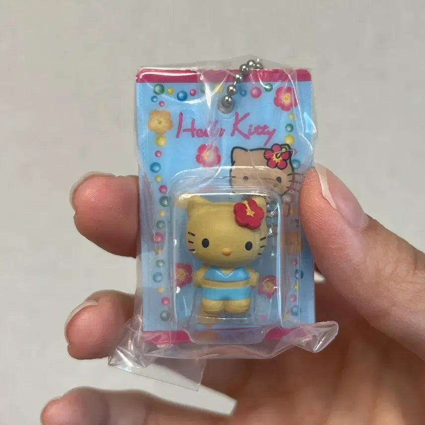 [BUNJANG] Hello Kitty Tanning Kitty Miniature Gacha Package / 헬로키티 패키지 미니어쳐 가챠 태닝키티