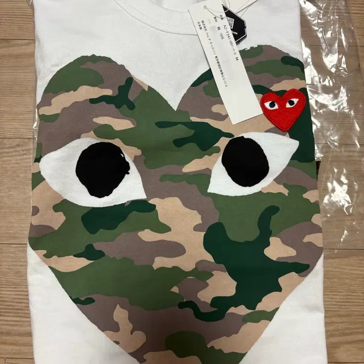 [BUNJANG] Comme des Garçons Camouflage T-Shirt (Size M) / 꼼데가르송 카모 플라주