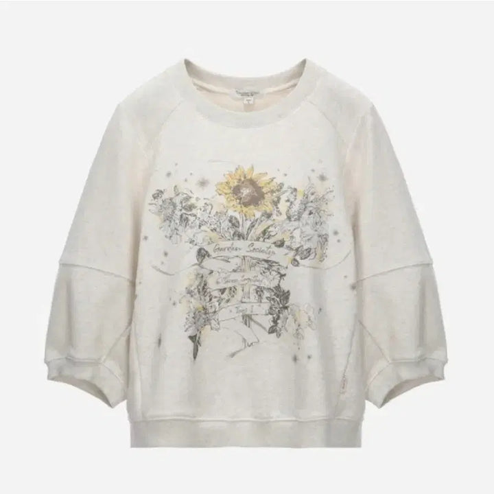 [BUNJANG] Thursday Island Flower Printing Sweatshirt T-Shirt / 새상품) Thursday Island 플라워 프린팅 맨투맨 티셔츠