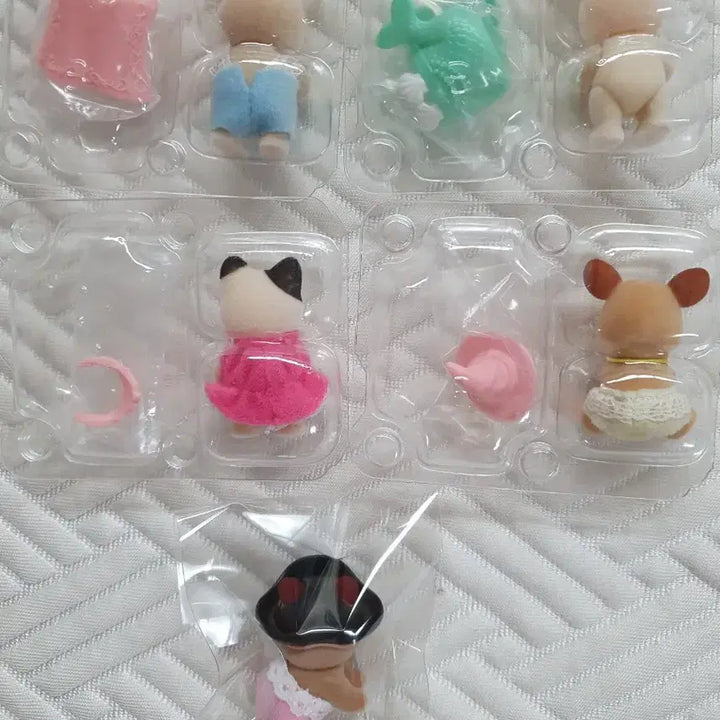 [BUNJANG] Sylvanian Families Baby Amusement Park Blind Bag Figures Bundle Set (5 Types) / 실바니안 블라인드백 아기놀이공원 5종 일괄