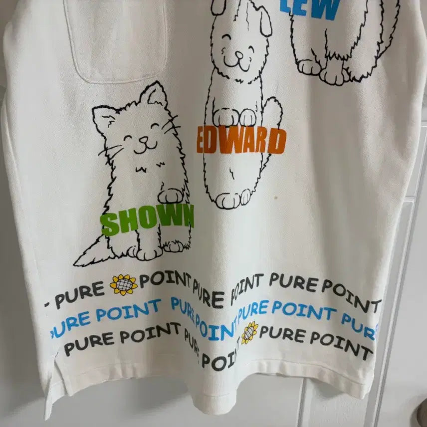 [BUNJANG] Vintage Short Sleeve Polo T-Shirt Cotton L / (일본 수입 빈티지)반팔 티셔츠 카라 반팔 면티 면100 L