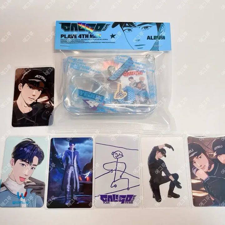 [BUNJANG] PLAVE KALLIGO 2 POB Set (Yejun) - Soundwave + Wilmusic / 플레이브 칼리고2 칼파투 미공포 사운드웨이브 사웨 윌뮤직 예준 세트