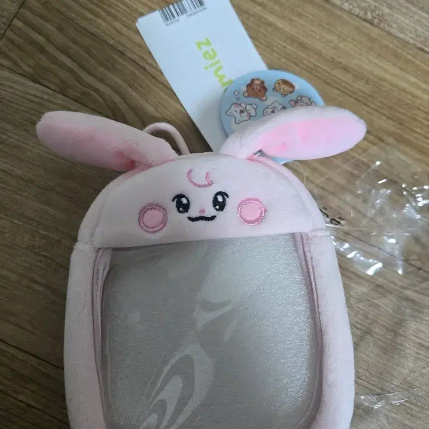 [BUNJANG] Sweet Dreamz Kkyuping Transparent Pouch Charm / 스윗드리미즈 뀨핑 투명 백참 파우치