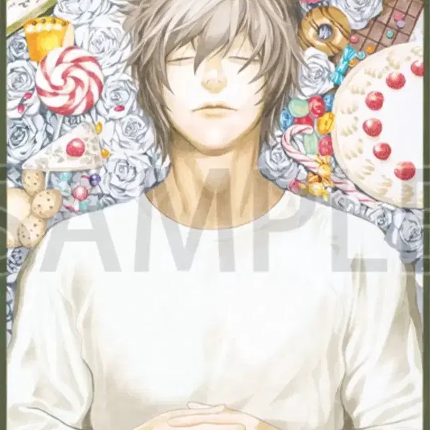 [BUNJANG] Death Note L Original Art Exhibition Poster (B2 Size, Sealed) / 택포13) 데스노트 엘 원화전 포스터 미개봉