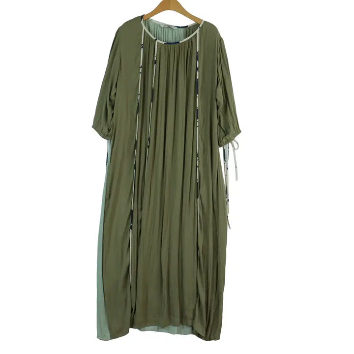 [SOLD OUT] 제이청 정품 J CHUNG 실키 드레이퍼리 롱 원피스 네이비 FREE