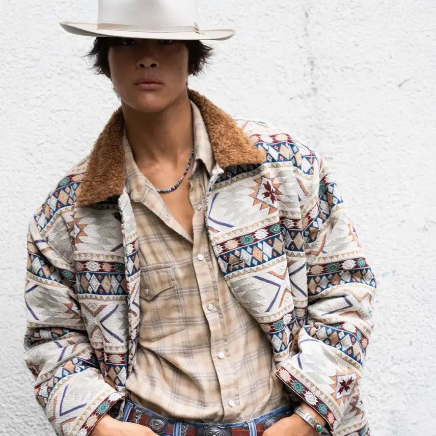 [BUNJANG] Bird Note Western Shirt / 버드노트 웨스턴셔츠