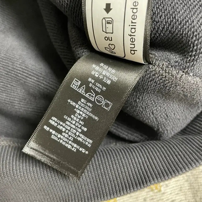 [BUNJANG] RRL Garment Dyed French Terry Sweatshirt / RRL 가먼트다이닝 프렌치테리 스웻셔츠