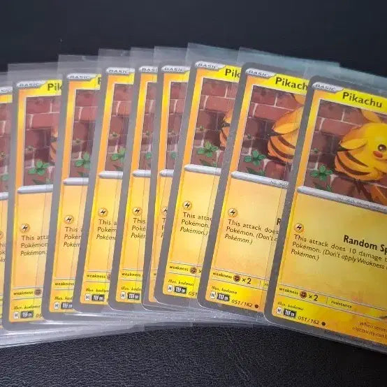 [BUNJANG] Pokemon 30th Anniversary Pokemon Day Pikachu Promo Card Bundle Set (10 Cards) / (A급)1번 포켓몬카드 30주년 포켓몬데이 피카츄 프로모 10장 일괄