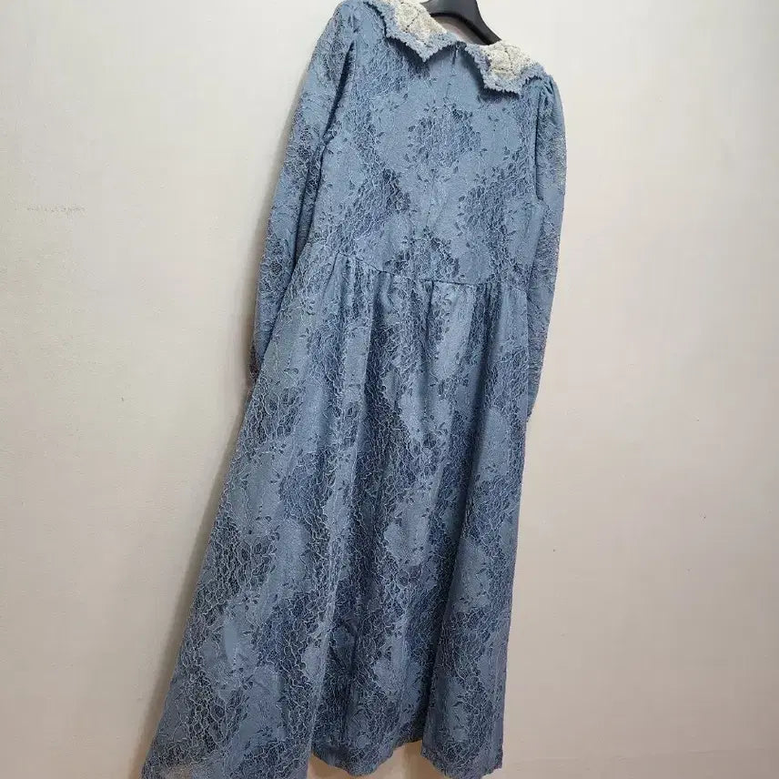 [BUNJANG] Bicini Byflow Lace One-Piece Dress / 바이씨니 바이플로우 레이스원피스