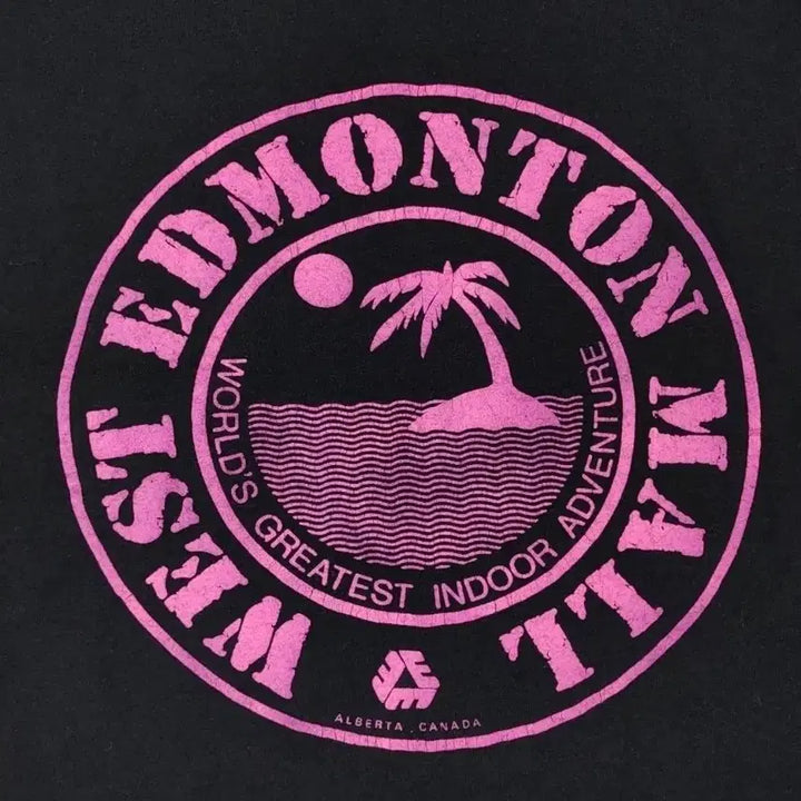 [BUNJANG] West Edmonton Mall 90s Single Stitch T-Shirt XL / 90년대 웨스트 에드먼턴 몰 반팔 티셔츠 XL