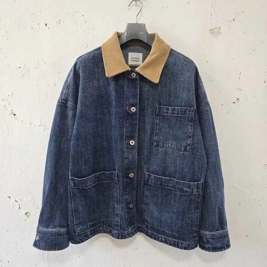 [BUNJANG] Studio Tomboy Denim Jacket One Size / 스튜디오 톰보이 데님 자켓 원사이즈