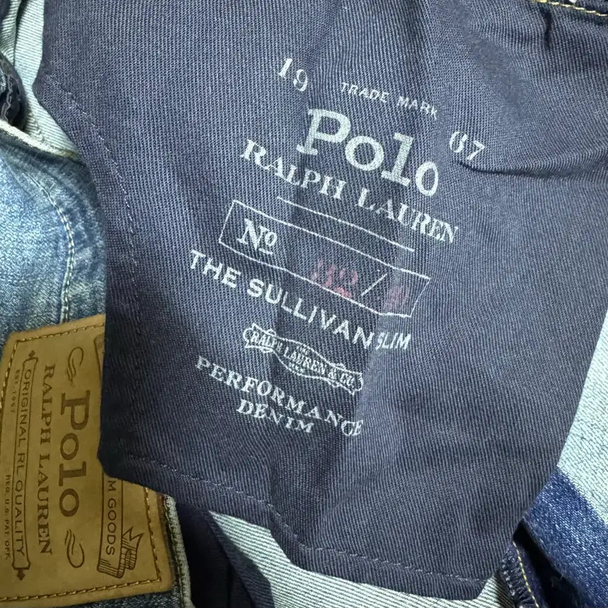 [BUNJANG] Polo Ralph Lauren Sullivan Slim Performance Denim Jeans / 폴로 설리번 슬림 퍼포먼스 데님 허리32 기장30 노수선