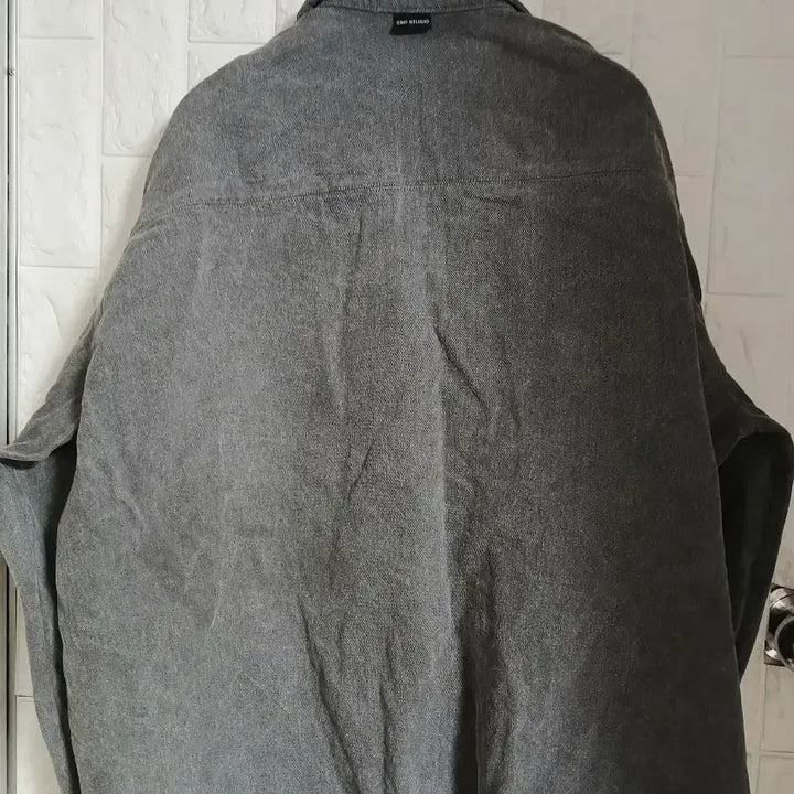 [BUNJANG] ESC Studio Vintage Washed Oversized Two-Pocket Shirt / ESC 스튜디오 빈티지 워싱 남방 셔츠