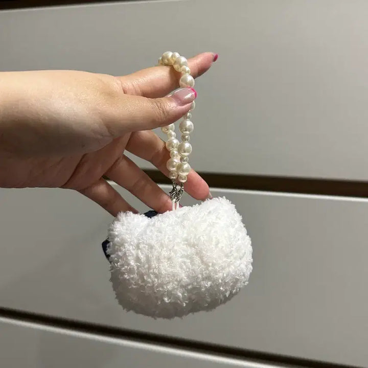 [BUNJANG] Sanrio Pearl Hello Kitty Keyring (Taiwan Limited Edition) / 산리오 대만한정 진주 키티 키링