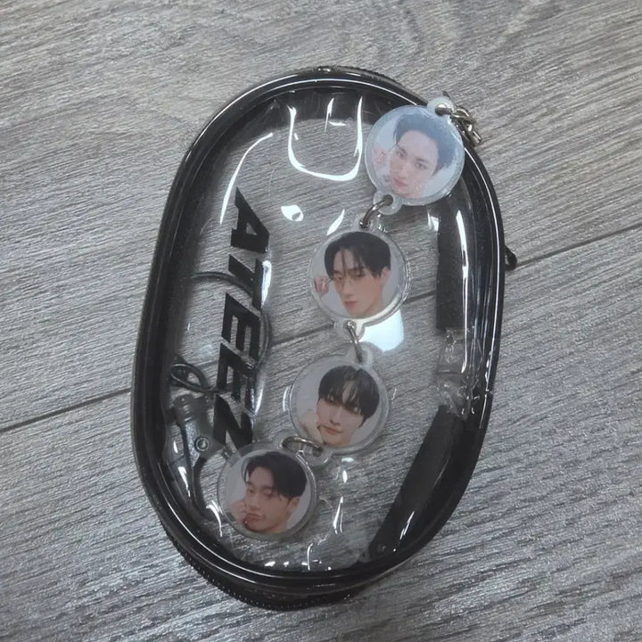 [BUNJANG] ATEEZ SAN SEONGHWA "ColdTeez" "KkyuTeez" Sydney Travel Pack Unit Keychain Pouch Set / 에이티즈 산 성화 냉티즈 뀨티즈 시드니 트래블팩 산성화 키링 유닛 파우치