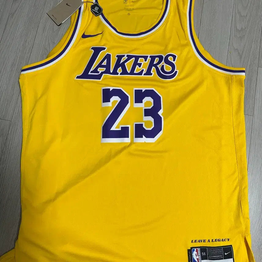 [BUNJANG] LeBron James Lakers Icon Edition Jersey T-Shirt / 르브론제임스 나시 새상품 팝니다 문의 많이 주세요