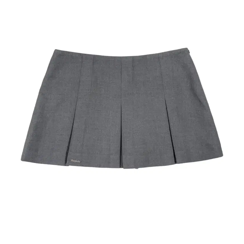 [BUNJANG] Pale Jade Pleated Skirt Grey S / 페일제이드 플리츠 스커트 그레이 S