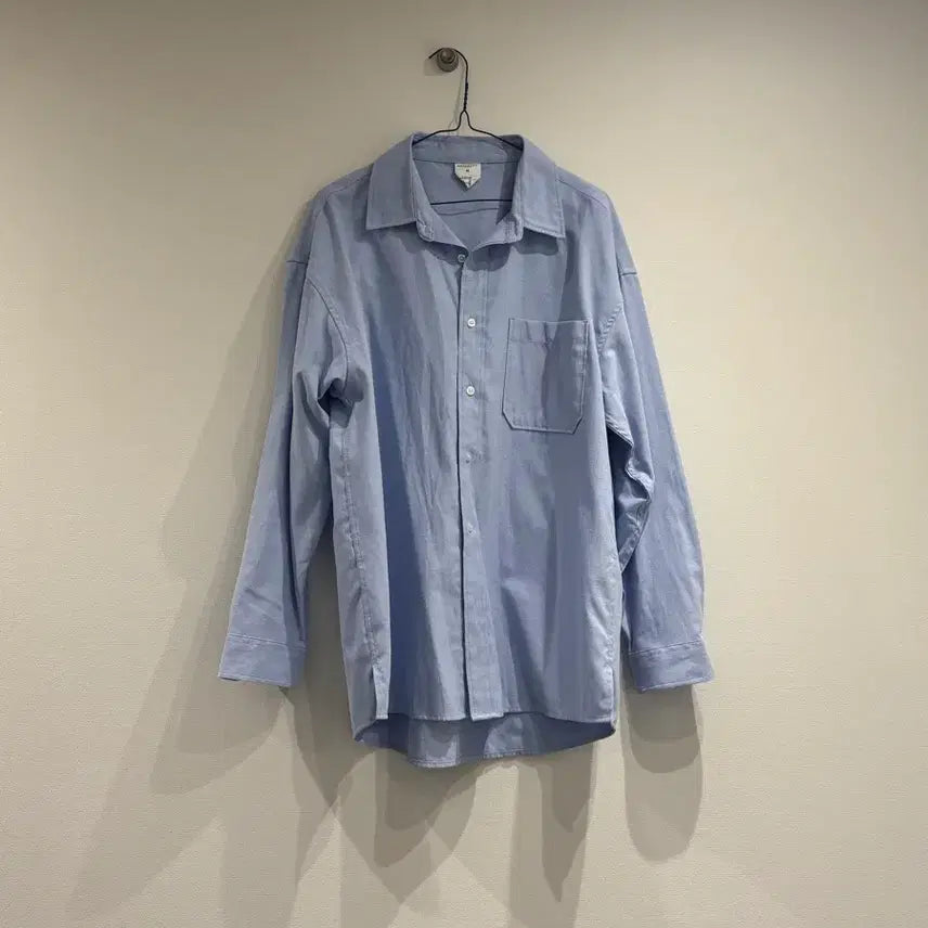 [BUNJANG] Untapped Studio Oversized Sky Blue Shirt / 오버핏 하늘색 남방 셔츠 (언탭트 스튜디오)