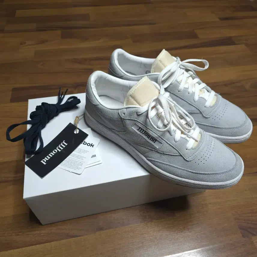 [BUNJANG] Reebok JJJJound Club C 85 Grey Sneakers / [280]리복 자운드 클럽c 그레이 jjjjound