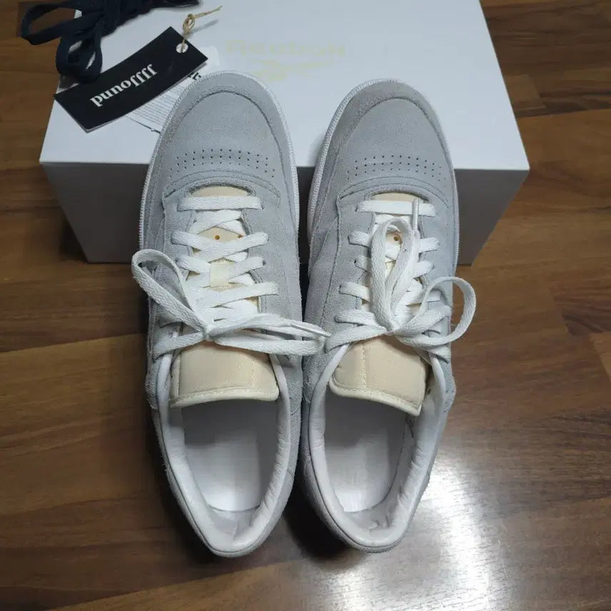 [BUNJANG] Reebok JJJJound Club C 85 Grey Sneakers / [280]리복 자운드 클럽c 그레이 jjjjound