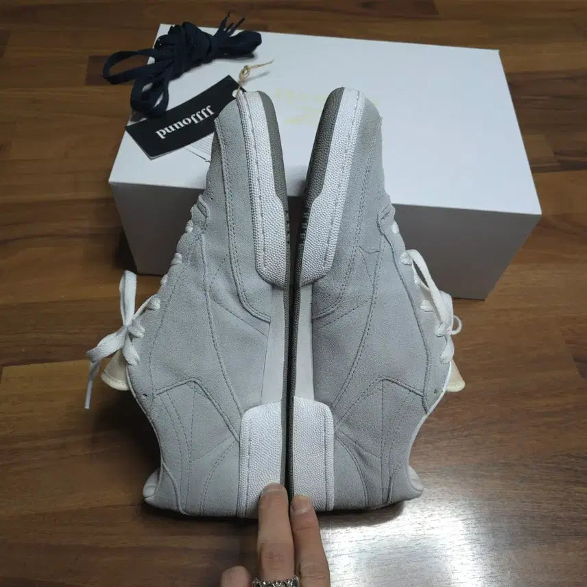 [BUNJANG] Reebok JJJJound Club C 85 Grey Sneakers / [280]리복 자운드 클럽c 그레이 jjjjound