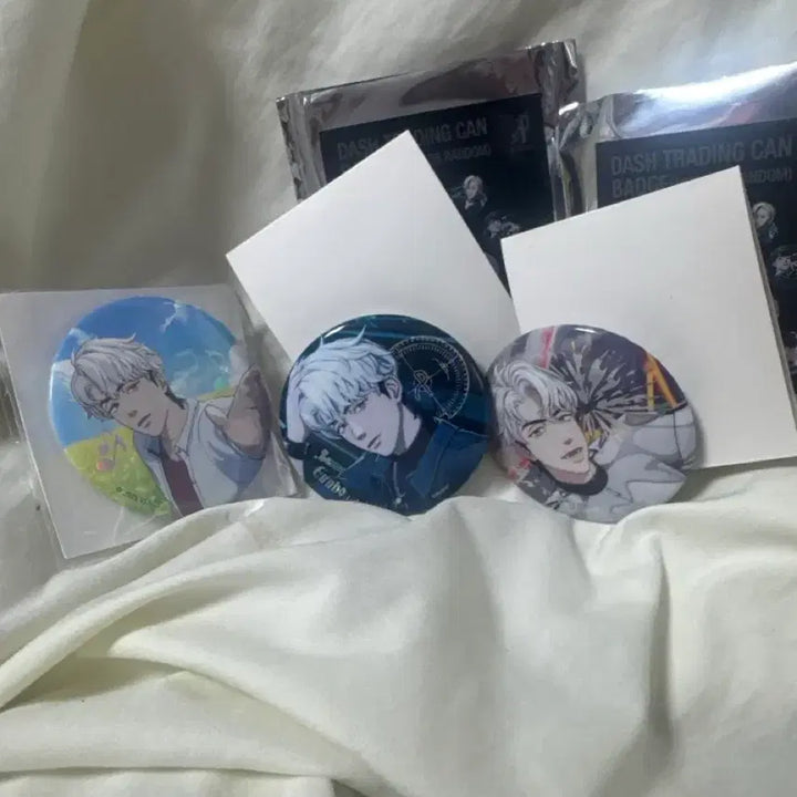 [BUNJANG] DASH Yooryeom Eunho Can Badge Bundle Set / 미사용) 대쉬 / 육여름 캔뱃지 은호