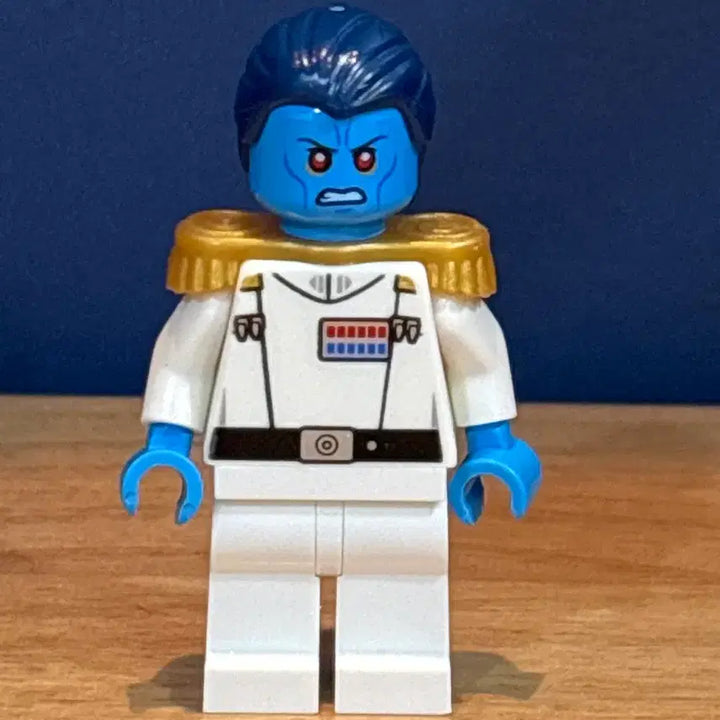 [BUNJANG] LEGO Star Wars Grand Admiral Thrawn Minifigure (Original) / 쓰론(오리지널) 레고 스타워즈 미니피규어