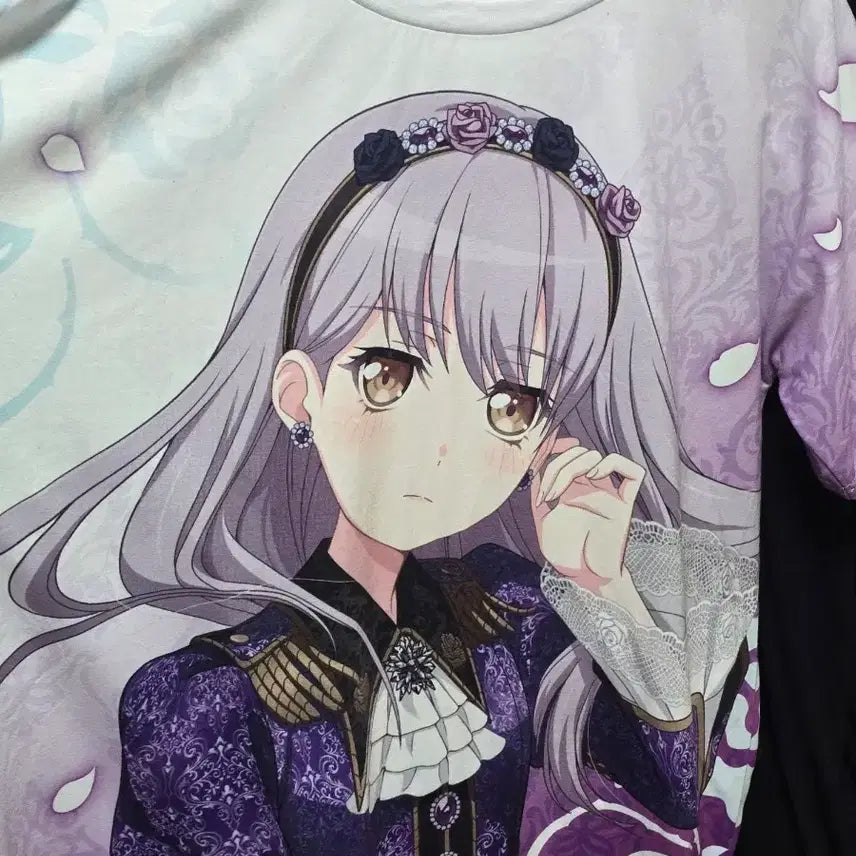 [BUNJANG] BanG Dream! Roselia Yukina T-Shirt FREE Size / 뱅드림 로젤리아 유키나 티셔츠 FREE