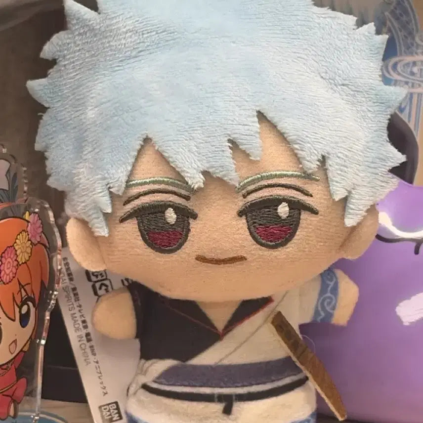[BUNJANG] Gintama Gintoki Chibi Plush / 급처) 은혼 긴토키 누이 인형 치비구루미 사카타 긴토키