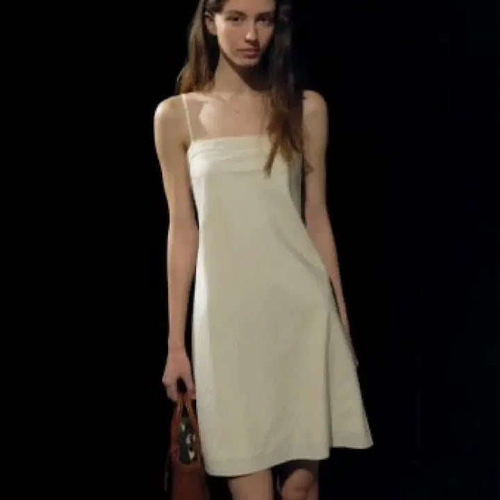 [BUNJANG] SIE RENE Back Tie Summer Dress Cream XS / sie 시에 르네 백 타이 썸머 드레스 크림 XS